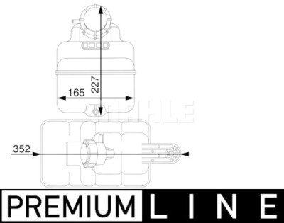 Vase d'expansion, liquide de refroidissement
