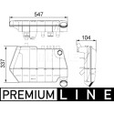 Vase d'expansion, liquide de refroidissement