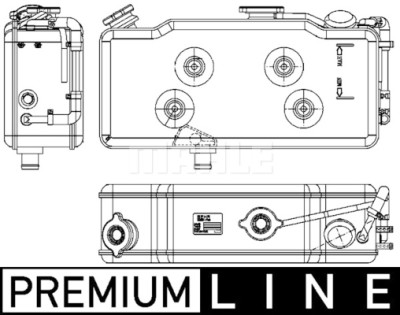 Vase d'expansion, liquide de refroidissement