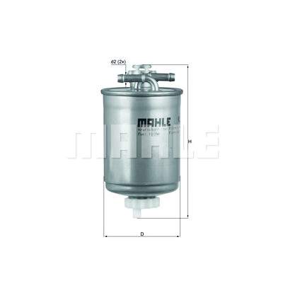 Filtre à carburant MAHLE ORIGINAL KL 103