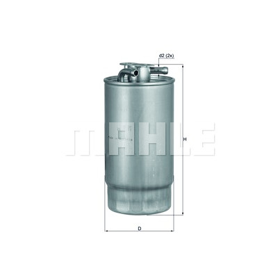 Filtre à carburant MAHLE ORIGINAL KL 160/1