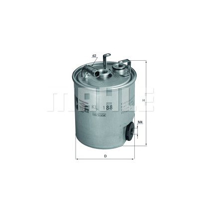 Filtre à carburant MAHLE ORIGINAL KL 188
