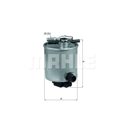 Filtre à carburant MAHLE ORIGINAL KL 440/14