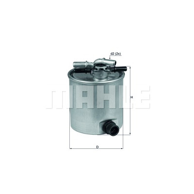 Filtre à carburant MAHLE ORIGINAL KL 440/15