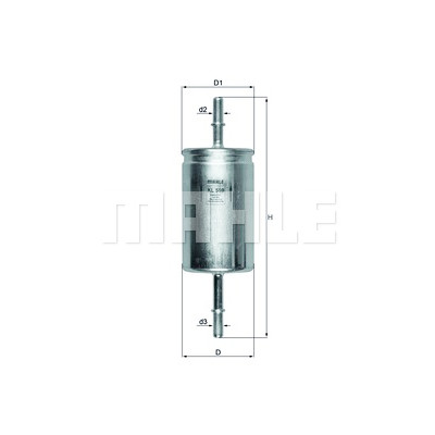 Filtre à carburant MAHLE ORIGINAL KL 559