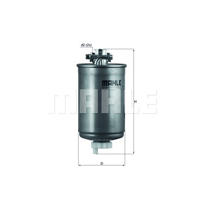 Filtre à carburant MAHLE ORIGINAL KL 75