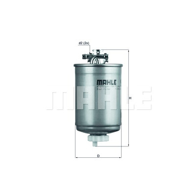 Filtre à carburant MAHLE ORIGINAL KL 77