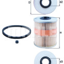 Filtre à carburant MAHLE ORIGINAL KX 218D