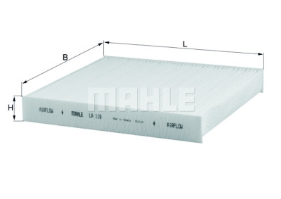 Filtre à air d'habitacle MAHLE ORIGINAL LA 119