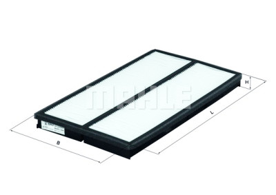 Filtre à air d'habitacle MAHLE ORIGINAL LA 121