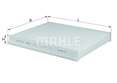 Filtre à air d'habitacle MAHLE ORIGINAL LA 153
