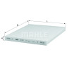 Filtre à air d&#39;habitacle MAHLE ORIGINAL LA 157
