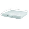 Filtre, air de l'habitacle