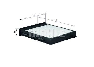 Filtre à air d'habitacle MAHLE ORIGINAL LA 175