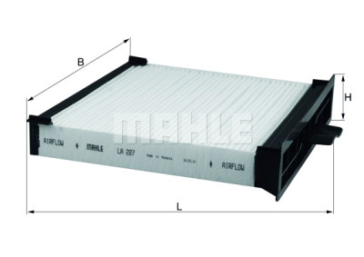 Filtre à air d'habitacle MAHLE ORIGINAL LA 227
