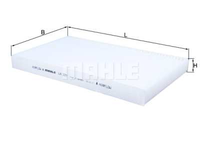 Filtre à air d'habitacle MAHLE ORIGINAL LA 229