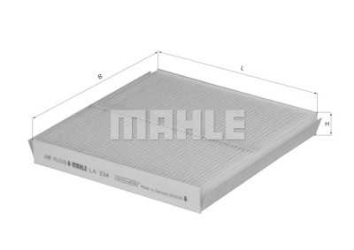 Filtre à air d'habitacle MAHLE ORIGINAL LA 234