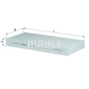 Filtre à air d&#39;habitacle MAHLE ORIGINAL LA 237