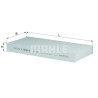 Filtre à air d&#39;habitacle MAHLE ORIGINAL LA 237