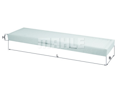 Filtre à air d'habitacle MAHLE ORIGINAL LA 25