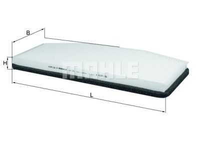 Filtre à air d'habitacle MAHLE ORIGINAL LA 26