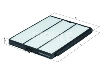 Filtre à air d'habitacle MAHLE ORIGINAL LA 265