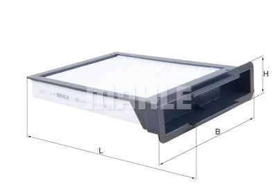 Filtre à air d'habitacle MAHLE ORIGINAL LA 304
