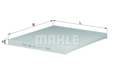 Filtre à air d'habitacle MAHLE ORIGINAL LA 306