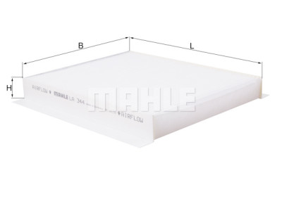 Filtre à air d'habitacle MAHLE ORIGINAL LA 344