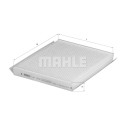 Filtre à air d&#39;habitacle MAHLE ORIGINAL LA 362