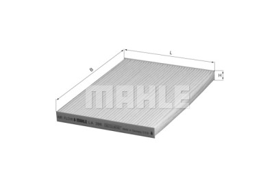 Filtre à air d'habitacle MAHLE ORIGINAL LA 396