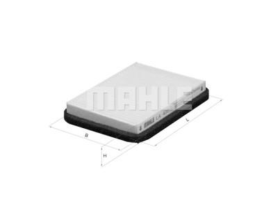 Filtre à air d'habitacle MAHLE ORIGINAL LA 400