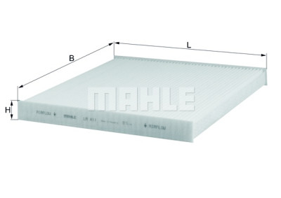 Filtre à air d'habitacle MAHLE ORIGINAL LA 411