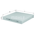 Filtre à air d&#39;habitacle MAHLE ORIGINAL LA 424