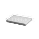Filtre à air d&#39;habitacle MAHLE ORIGINAL LA 439