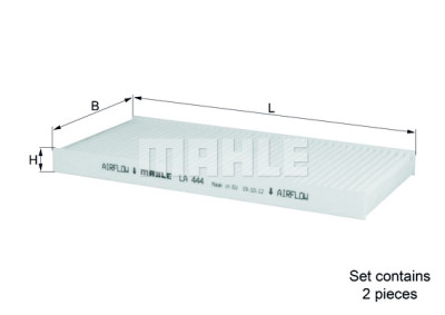 Filtre à air d'habitacle MAHLE ORIGINAL LA 444/S