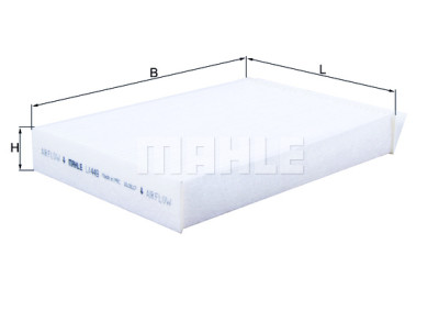 Filtre à air d'habitacle MAHLE ORIGINAL LA 449