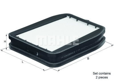 Filtre à air d'habitacle MAHLE ORIGINAL LA 455/S