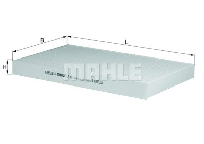 Filtre à air d'habitacle MAHLE ORIGINAL LA 46