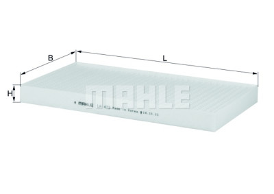 Filtre à air d'habitacle MAHLE ORIGINAL LA 473