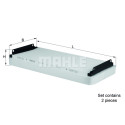 Filtre à air d&#39;habitacle MAHLE ORIGINAL LA 47/S