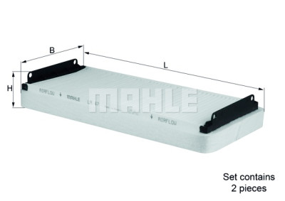 Filtre à air d'habitacle MAHLE ORIGINAL LA 47/S