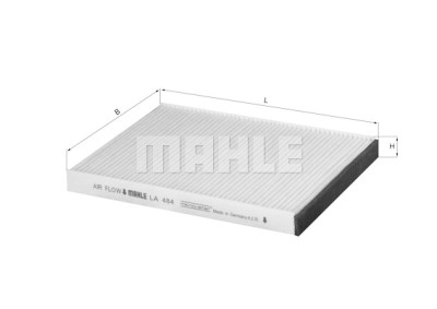 Filtre à air d'habitacle MAHLE ORIGINAL LA 484