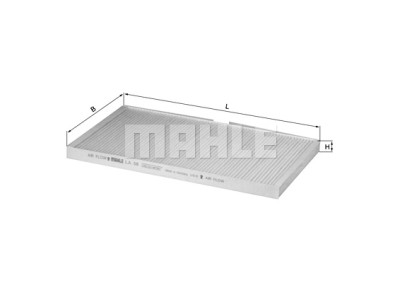 Filtre à air d'habitacle MAHLE ORIGINAL LA 58