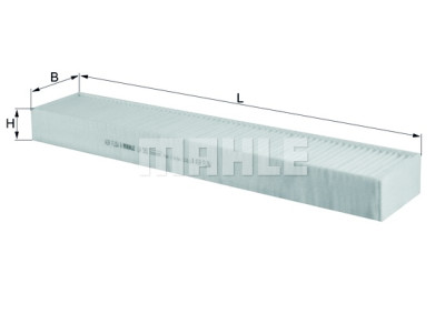 Filtre à air d'habitacle MAHLE ORIGINAL LA 582