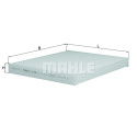 Filtre à air d&#39;habitacle MAHLE ORIGINAL LA 586