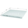 Filtre à air d&#39;habitacle MAHLE ORIGINAL LA 60