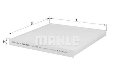 Filtre à air d'habitacle MAHLE ORIGINAL LA 635