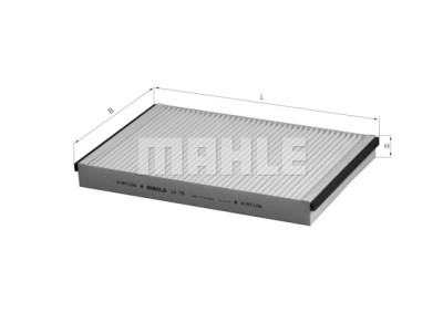 Filtre à air d'habitacle MAHLE ORIGINAL LA 75