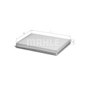 Filtre à air d&#39;habitacle MAHLE ORIGINAL LA 79